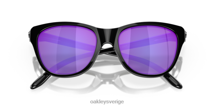 Oakley håll ut T8RX0914 violett iridium polariserade linser, polerad svart båge