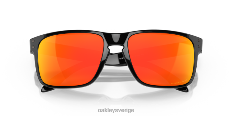 Oakley holbrook T8RX060 prizm ruby ​​polariserade linser, polerad svart båge