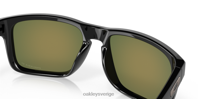 Oakley holbrook T8RX060 prizm ruby ​​polariserade linser, polerad svart båge