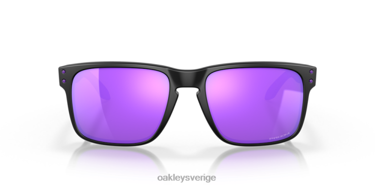 Oakley holbrook T8RX068 prizm violetta linser, mattsvart båge