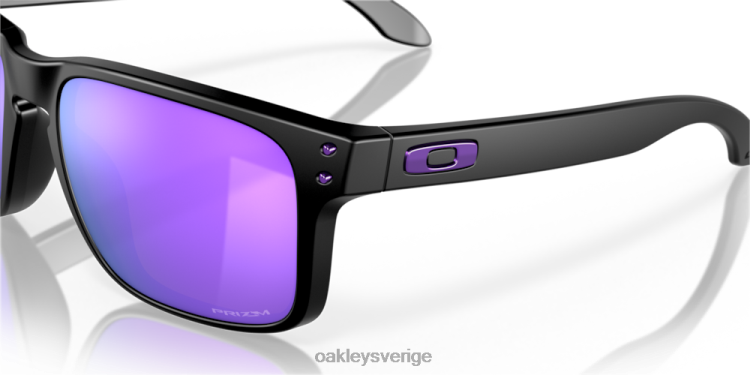 Oakley holbrook T8RX068 prizm violetta linser, mattsvart båge