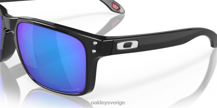 Oakley holbrook T8RX073 prizm safir polariserade linser, svart bläckbåge