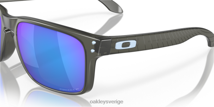 Oakley holbrook (låg bro passform) omsluta samling T8RX0802 prizm safirpolariserade linser, mattgrå rökbåge