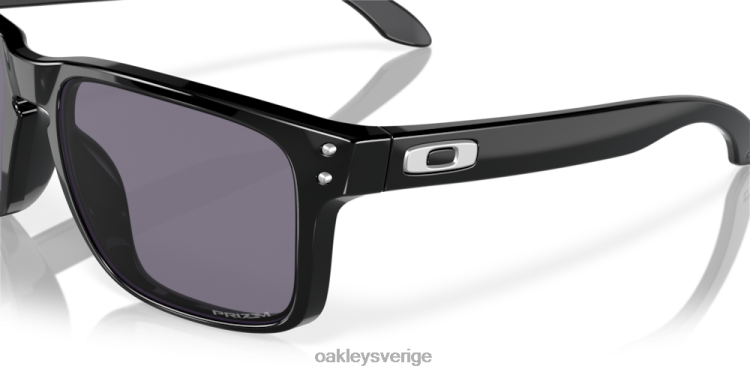 Oakley holbrook (låg bropassning) T8RX0791 prizm grå linser, polerad svart båge
