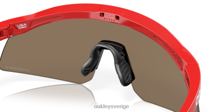 Oakley hydra sommar exklusiv T8RX01 prizm 24k linser, redline ram