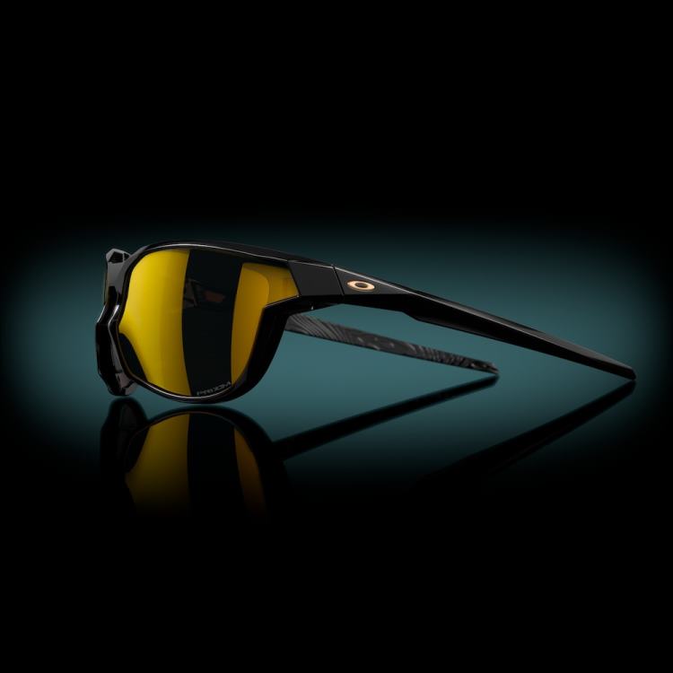 Oakley kaast T8RX0750 prizm 24k linser, svart bläckram