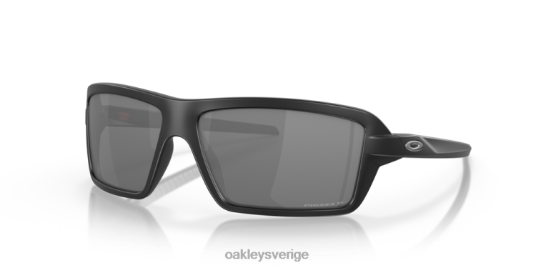 Oakley kablar T8RX0666 prizm svarta polariserade linser, mattsvart båge