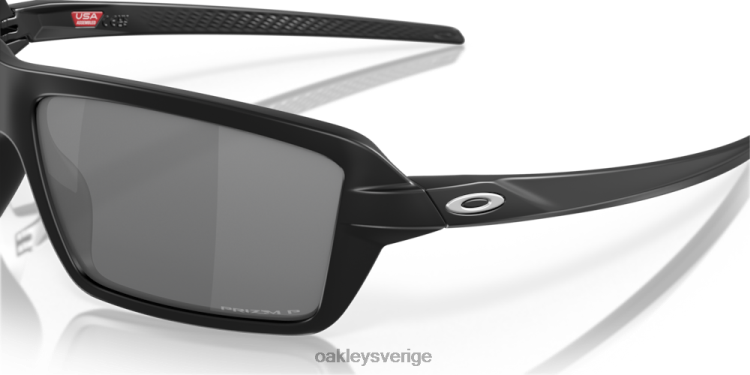 Oakley kablar T8RX0666 prizm svarta polariserade linser, mattsvart båge