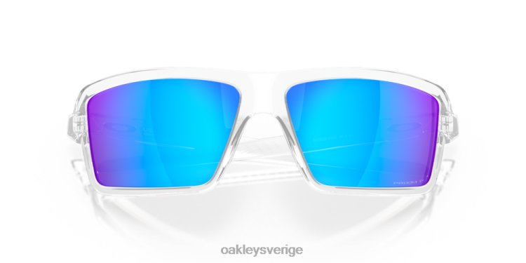 Oakley kablar T8RX0669 prizm safir polariserade linser, polerad klar ram