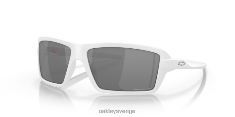 Oakley kablar T8RX0674 prizm svarta polariserade linser, mattvit båge