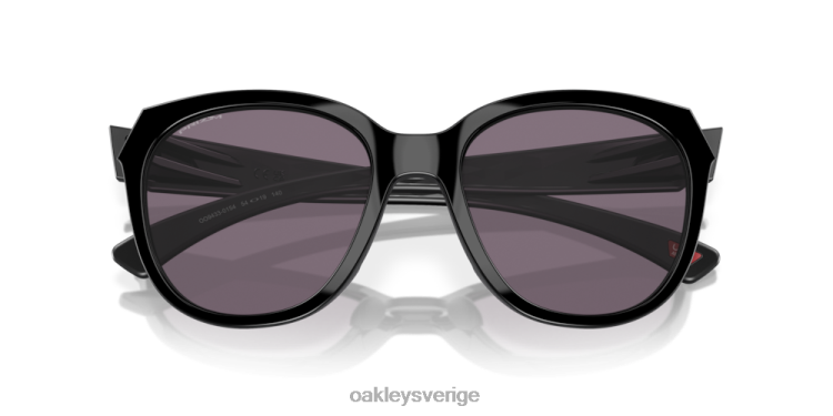 Oakley låg ton T8RX0939 prizm grå linser, polerad svart båge