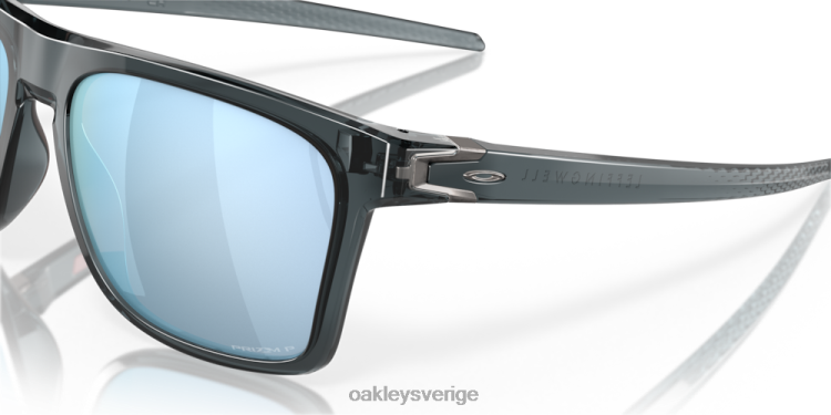 Oakley leffingwell T8RX0184 prizm djupvattenpolariserade linser, kristallsvart båge