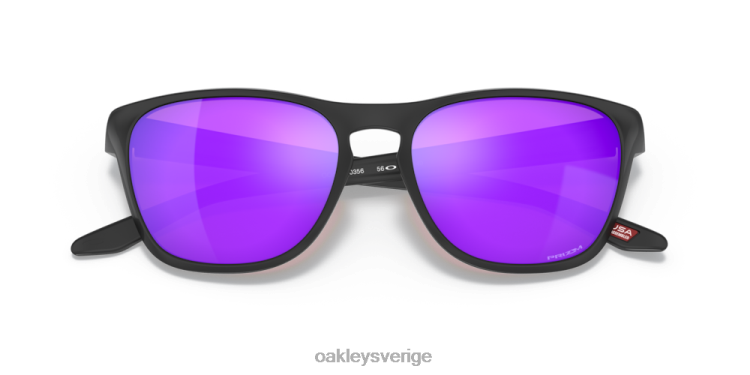 Oakley manorburn T8RX01090 prizm violetta linser, mattsvart båge