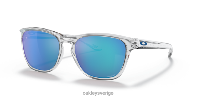 Oakley manorburn T8RX01093 prizm safir linser, polerad klar ram