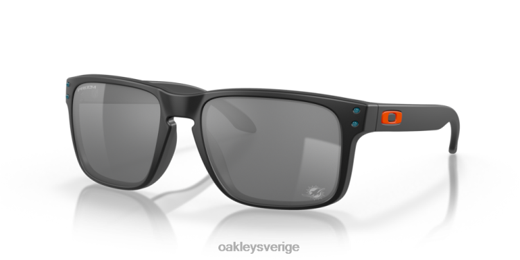 Oakley miami delfiner holbrook T8RX0636 prizm svarta linser, mattsvart båge