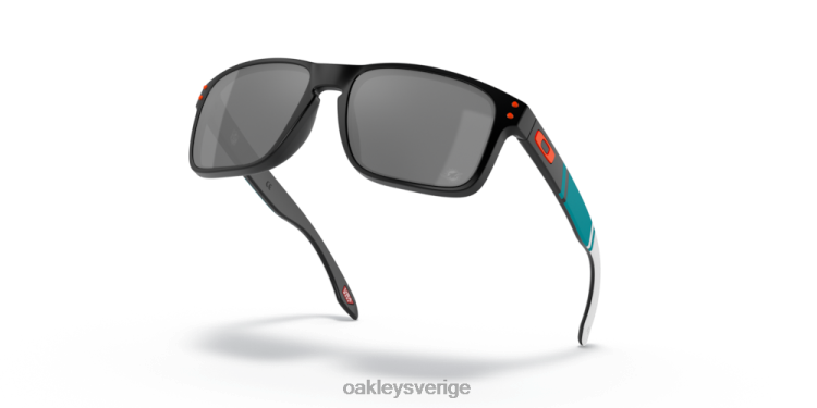 Oakley miami delfiner holbrook T8RX0637 prizm svarta linser, mattsvart båge