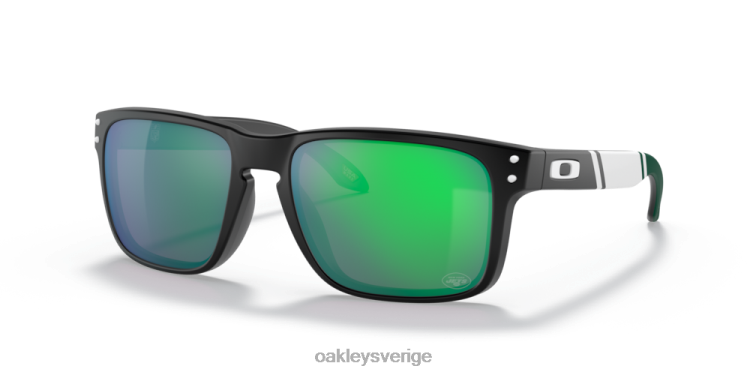 Oakley new york jets holbrook T8RX0647 prizm jade linser, matt svart båge