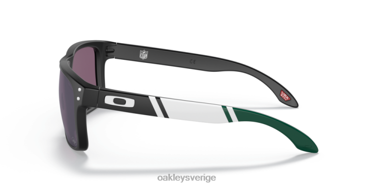 Oakley new york jets holbrook T8RX0647 prizm jade linser, matt svart båge