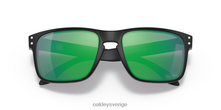 Oakley new york jets holbrook T8RX0647 prizm jade linser, matt svart båge