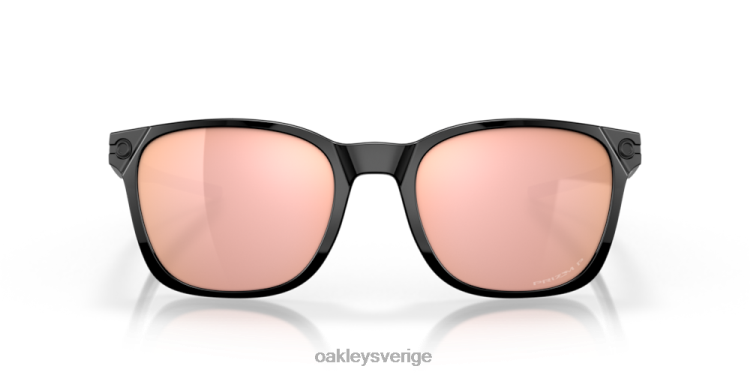 Oakley ojektor T8RX0577 prizm roséguld polariserade linser, polerad svart båge