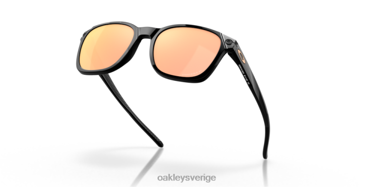 Oakley ojektor T8RX0577 prizm roséguld polariserade linser, polerad svart båge
