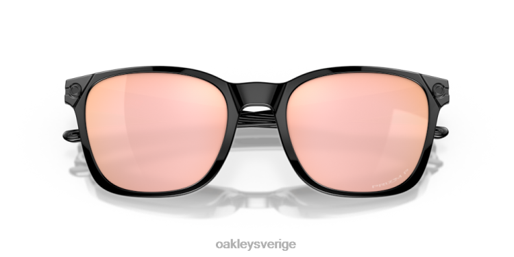 Oakley ojektor T8RX0577 prizm roséguld polariserade linser, polerad svart båge