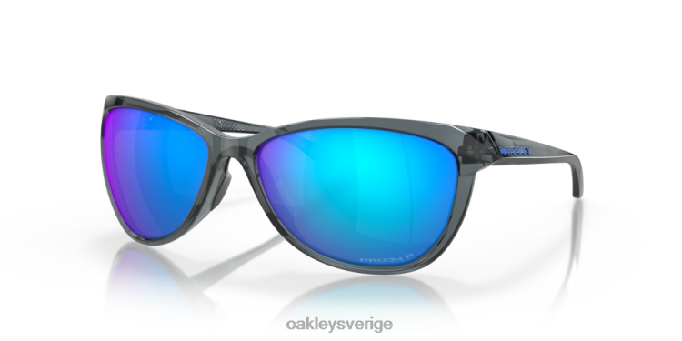 Oakley pasque T8RX0737 prizm safir polariserade linser, kristallsvart båge