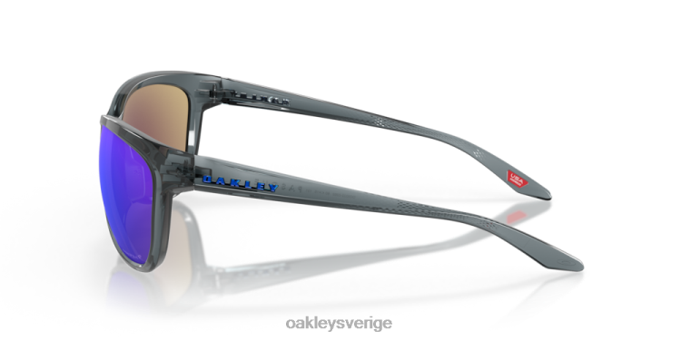 Oakley pasque T8RX0737 prizm safir polariserade linser, kristallsvart båge