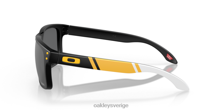 Oakley pittsburgh steelers holbrook T8RX0649 prizm svarta linser, mattsvart båge