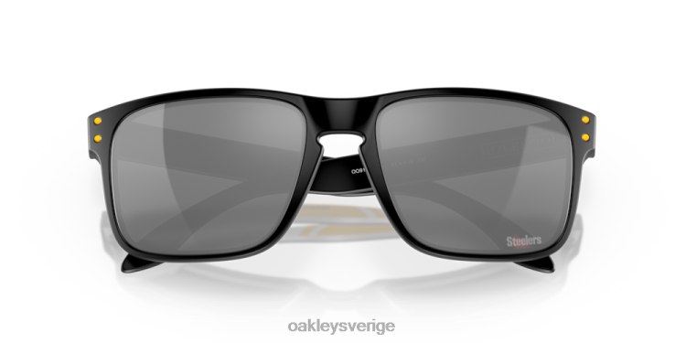 Oakley pittsburgh steelers holbrook T8RX0649 prizm svarta linser, mattsvart båge