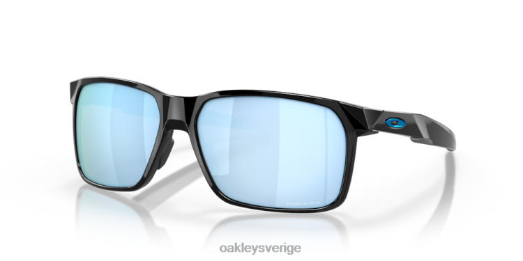 Oakley portal x T8RX0337 prizm djupvattenpolariserade linser, polerad svart båge