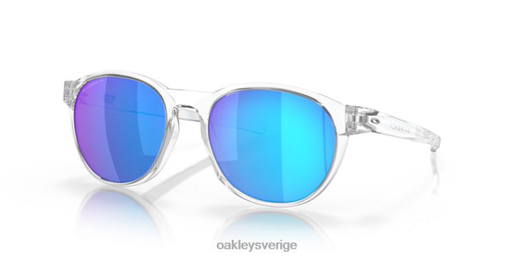 Oakley reedmace T8RX0205 prizm safir polariserade linser, klar ram