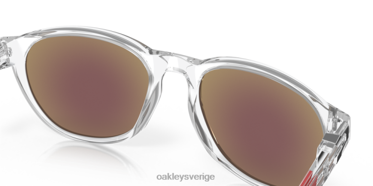 Oakley reedmace (låg bropassning) T8RX0663 prizm safir polariserade linser, klar ram