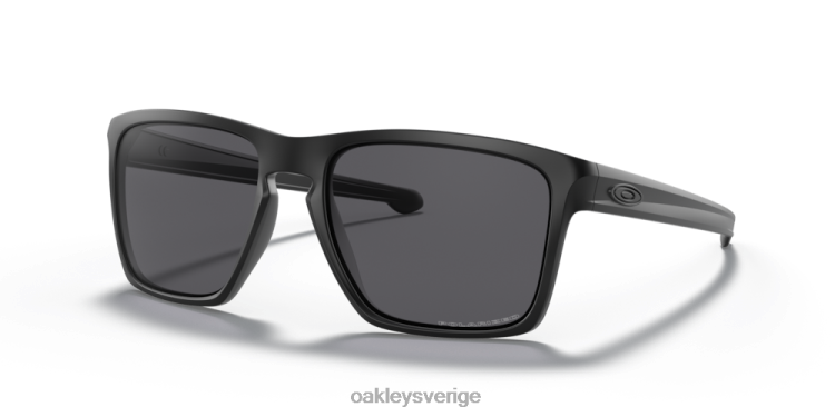 Oakley sliver xl T8RX0899 grå polariserade linser, mattsvart båge