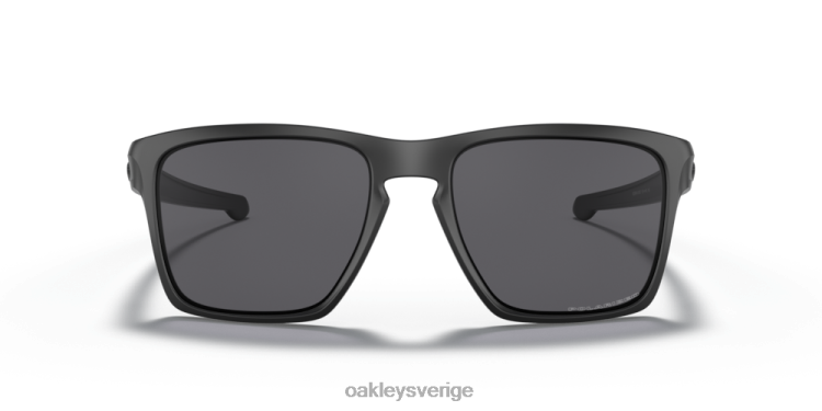 Oakley sliver xl T8RX0899 grå polariserade linser, mattsvart båge