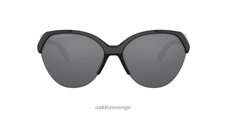 Oakley slutpunkt T8RX0956 prizm svarta polariserade linser, polerad svart båge