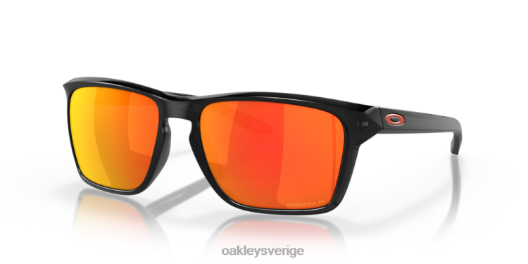 Oakley sylas T8RX0327 prizm ruby ​​polariserade linser, svart bläckbåge