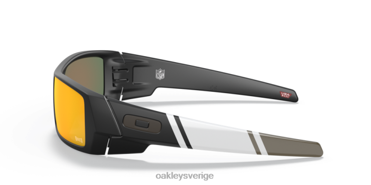 Oakley tampa bay buccaneers gascan T8RX0568 prizm ruby ​​linser, matt svart båge