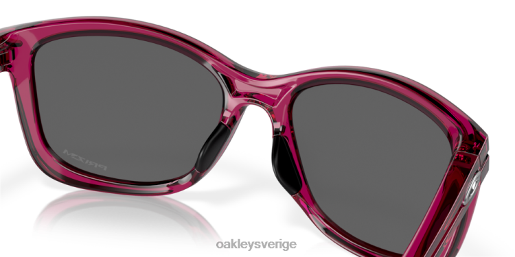 Oakley titta in T8RX0763 svarta iridium linser, kristall hallon ram