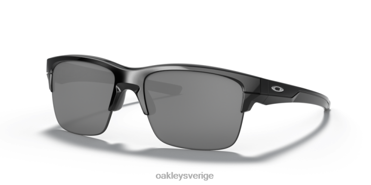 Oakley tunnlänk T8RX0891 svarta iridiumlinser, polerad svart båge