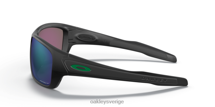 Oakley turbin T8RX0430 prizm jade polariserade linser, matt svart båge