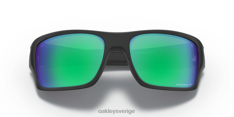 Oakley turbin T8RX0430 prizm jade polariserade linser, matt svart båge