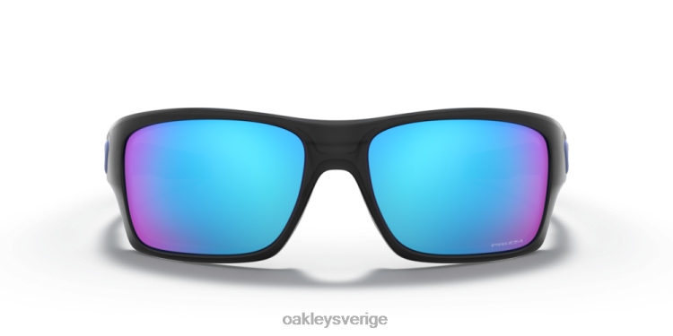 Oakley turbin T8RX0431 prizm sapphire linser, svart bläckbåge