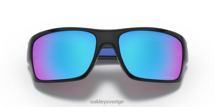 Oakley turbin T8RX0431 prizm sapphire linser, svart bläckbåge