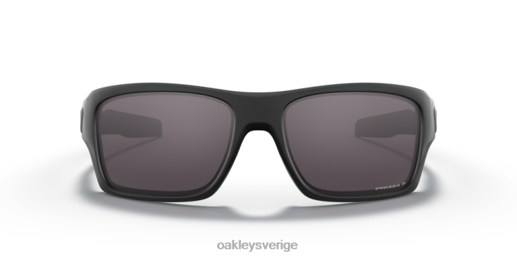 Oakley turbin T8RX0433 prizm grå polariserade linser, mattsvart båge