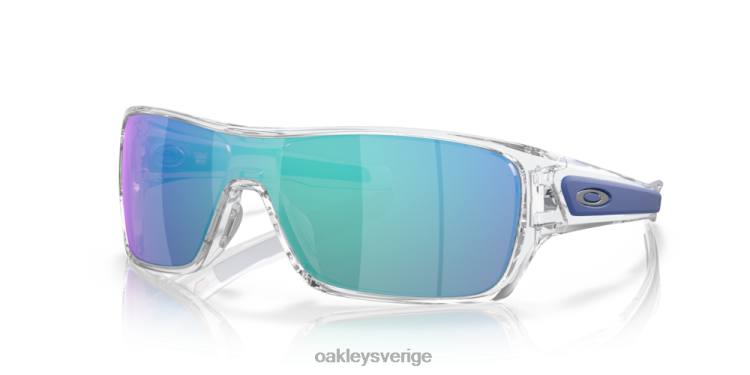 Oakley turbinrotor T8RX0156 safir iridium linser, polerad klar ram