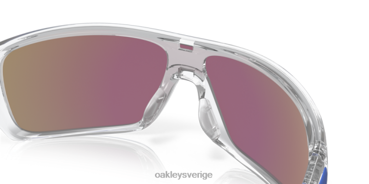Oakley turbinrotor T8RX0156 safir iridium linser, polerad klar ram