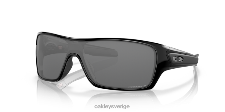 Oakley turbinrotor T8RX0157 prizm svarta polariserade linser, polerad svart båge