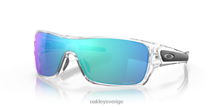 Oakley turbinrotor T8RX0160 prizm safir linser, polerad klar ram