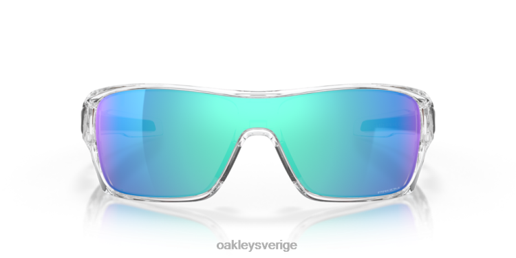 Oakley turbinrotor T8RX0160 prizm safir linser, polerad klar ram